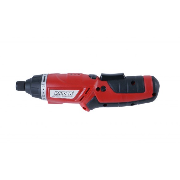 Акумулаторна отвертка Li-ion 3.6V 1300mAh с аксесоари Raider - 2