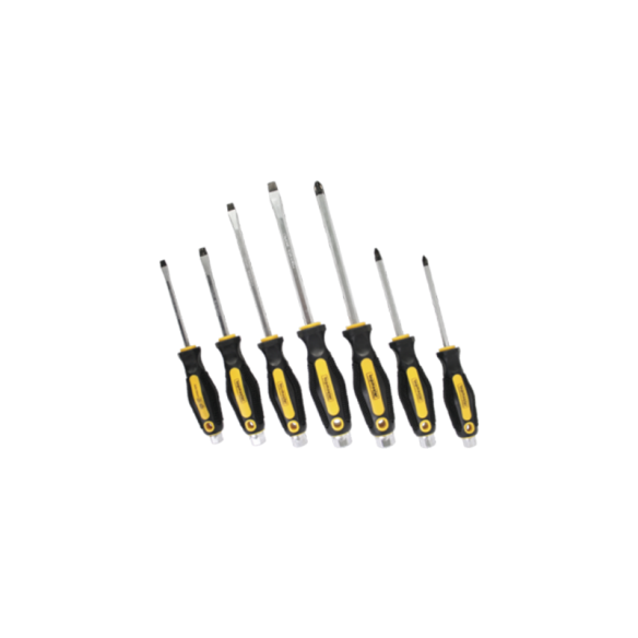 Силови отвертки шестограм к-кт 7 броя Topmaster - 1