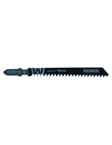 Нож за зеге за дърво "T" 100(75)3.0 мм 2 броя RD-WT111C Raider-ds38614 - 1