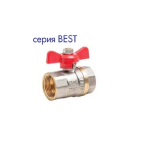 Сферичен кран с перчата ръкохватка серия BEST 3/4" FM - 1