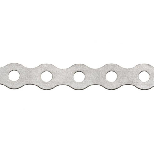 Лента метална перфорирана 17x0.8мм/10м/ INDEX - 2
