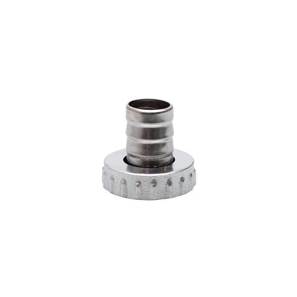 Накрайник и гайка 3/4" за канела шагрен 1/2" - 2