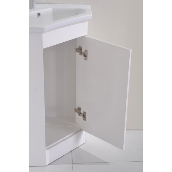 Ъглов  pvc шкаф за баня- 4040 - 3