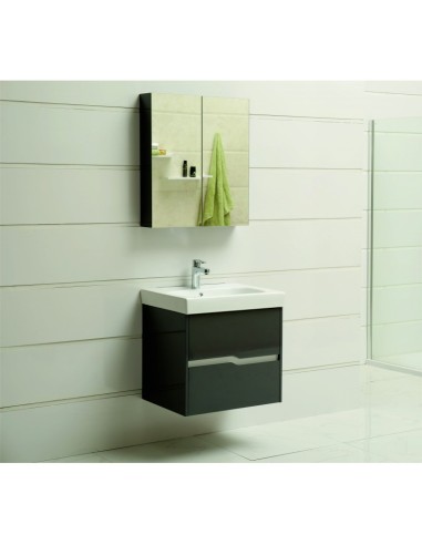 Комплект горен и долен шкаф за баня с умивалник- 6049 (мостра) - 1
