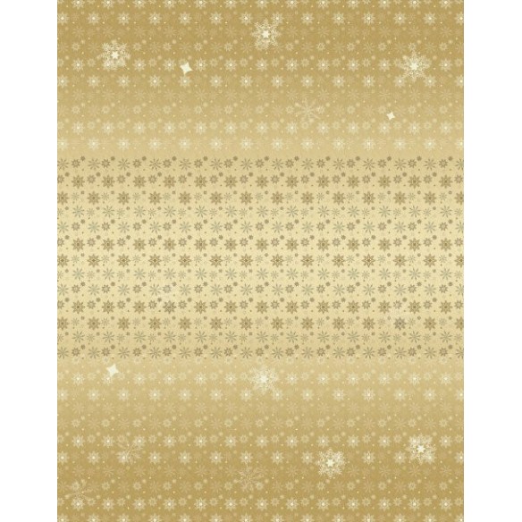 Коледна покривка за маса 140х240 - златиста - 2