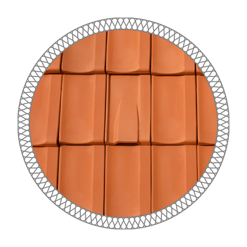 Вентилираща керемида кафява MLADOST - 3