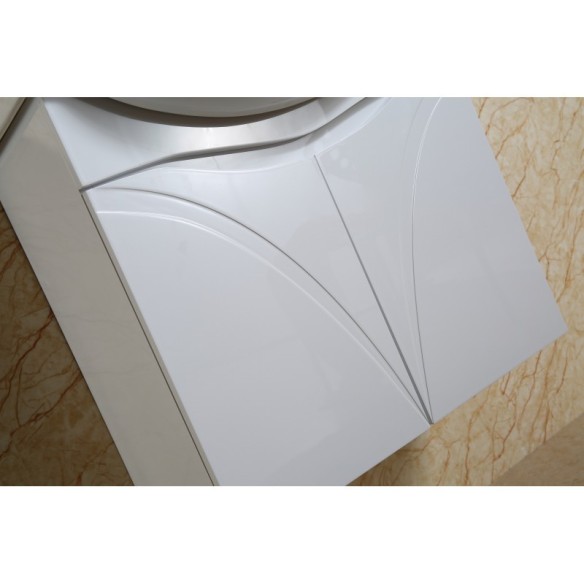 Комплект pvc шкаф за баня с умивалник- 6076 - 2