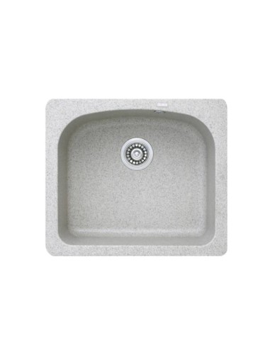 Кухненска гранитна сива мивка 22х50х60см INTER CERAMIC - 1