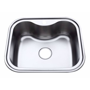 Кухненска мивка алпака 58х48х20см INTER CERAMIC - 1