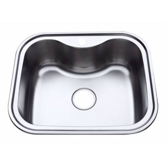 Кухненска мивка алпака 58х48х20см INTER CERAMIC - 1