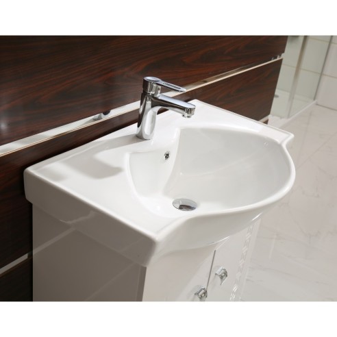 Комплект pvc шкаф за баня с умивалник- 7047 - 3