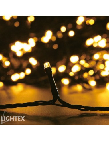 LED светещо въже 3.6W 10м IP44 топло бяла светлина LIGHTEX - 1