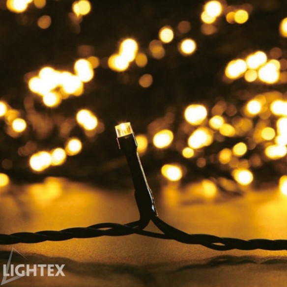 LED светещо въже 3.6W 10м IP44 топло бяла светлина LIGHTEX - 1