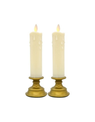 LED декоративна свещ Candle Gold к-кт от 2 бр. LIGHTEX - 1
