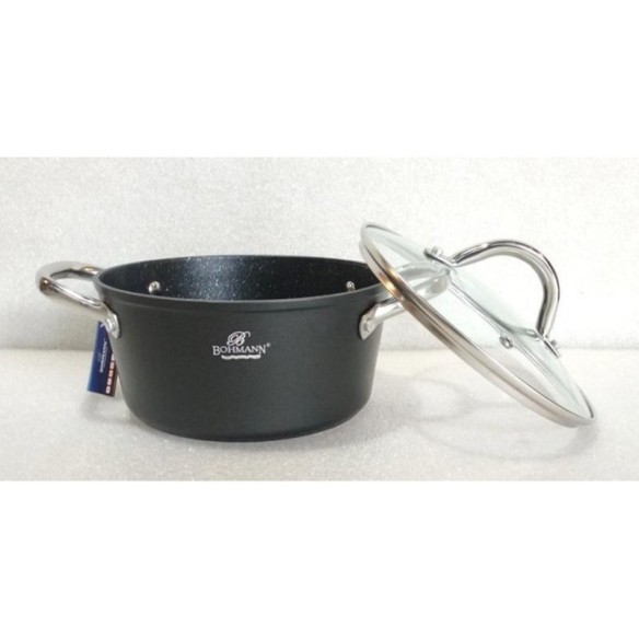 Тенджера с незалепващо покритие Ø24см BOHMANN - 5