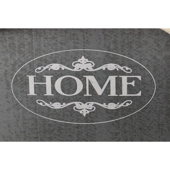 Кутия за съхранение HOME 20x20x12см сива MIKA - 2