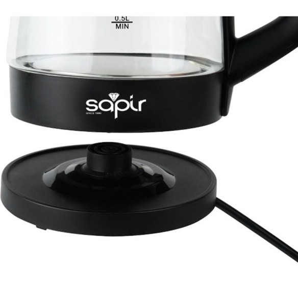 Електрическа кана 2200W 1.7л черна SAPIR - 4