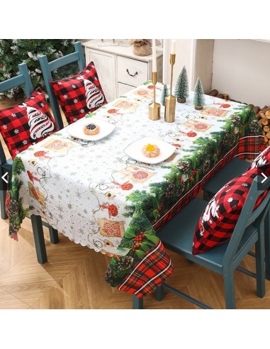 Коледна покривка за маса Merry Christmas 150x180 см - 1