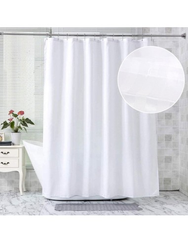 Завеса за баня 180x180 см бяла - 1