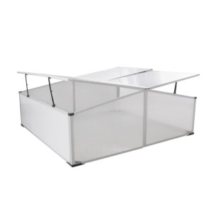 Парник за разсад с 4 капака, 108x41x110 см 2