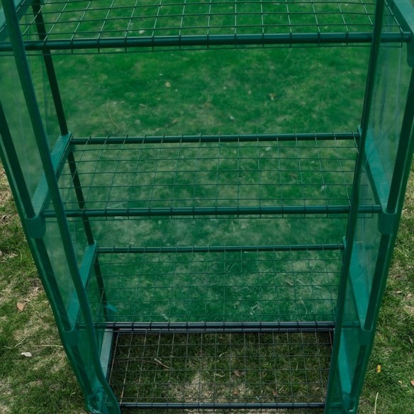 Парник с 4 рафта 69x32x160 см - 3