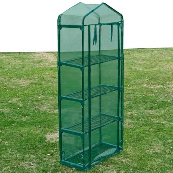 Парник с 4 рафта 69x32x160 см - 5