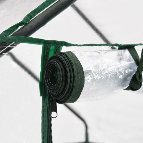 Парник с 8 рафта, 143x143x195 см - 6