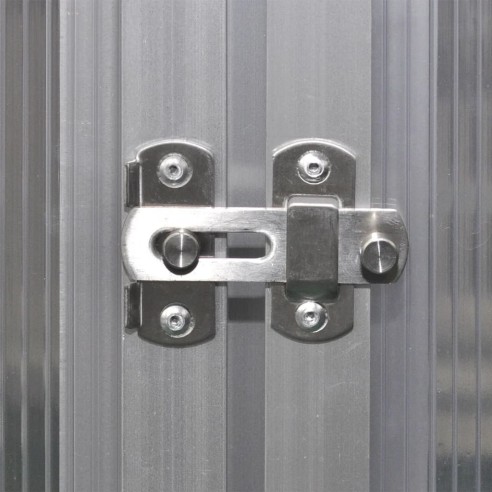 Подсилен парник 190 x 182 x 195 - алуминий и поликарбонат - 3,46 м2 - 12