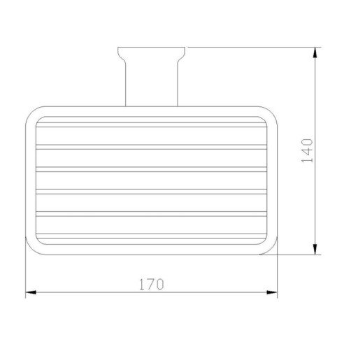 Метална сапунерка мрежа 311 Евкалипт - 1