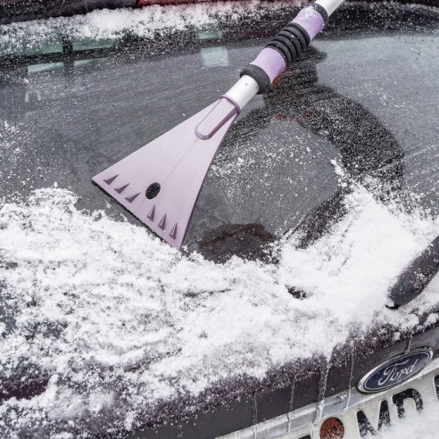 Стъргалка за лед с четка 72 см CONNEX - 5