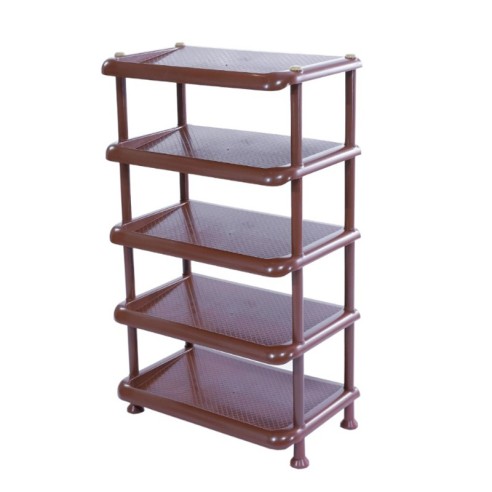 Стелаж за обувки 5 нива кафяв PARMASH - 3