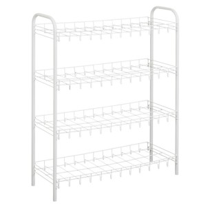 Етажерка за обувки 4 нива 64x23x80 см METALTEX - 1 2