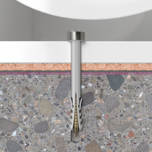 Крепежи за тоалетна S 8 RD 80 WCR  FISCHER - 2