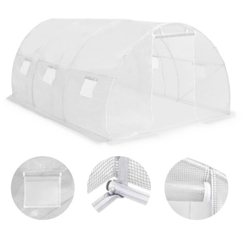 Оранжерия - 4.5x3x2 м - полиетилен и стомана - 13,5м² - 6