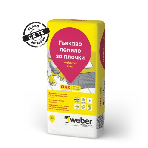 Лепило за камък Webercol трас F606 - WEBER - 1