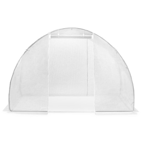 Оранжерия - 3x1.5x2 м - бял полиетилен и стомана- 4,5м² - 5