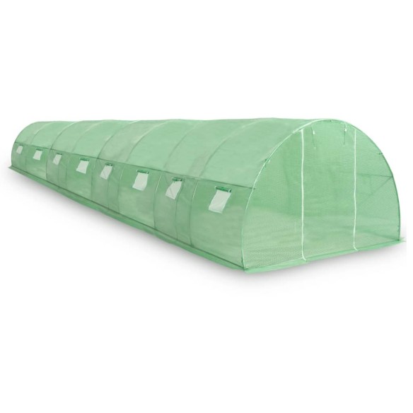 Оранжерия - 12x3x2 м - полиетилен и стомана - 36м² - 4
