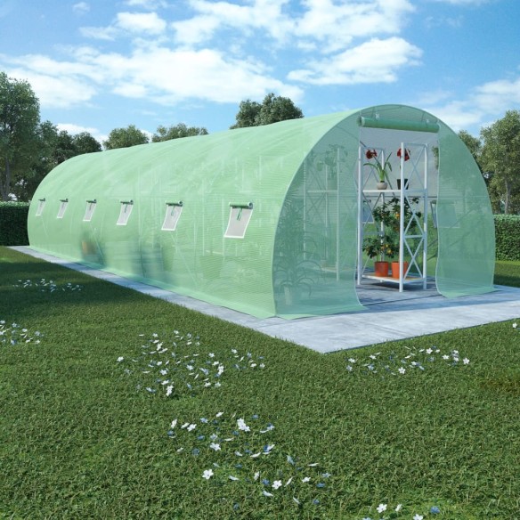 Оранжерия -  9x3x2 м - полиетилен и стомана - 27м² - 1