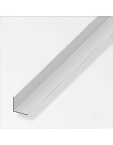 Г-образна алуминиева лайсна 30мм полирано сребро 90см - 1
