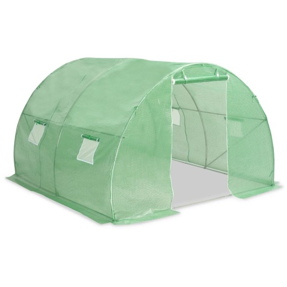 Оранжерия - 3x3x2 м - полиетилен и стомана - 9м² - 4
