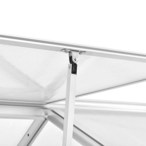 Оранжерия - 3.62x1.90x1.95 м - алуминий и поликарбонат - 13,41 м³ - 5