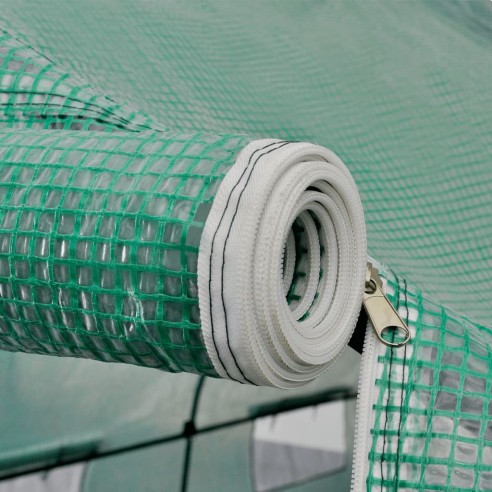 Преносима тунелна оранжерия  6х3х2 м -  18 м² - 5