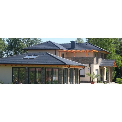 Керемида Тектура Protector антрацит BRAMAC - 2