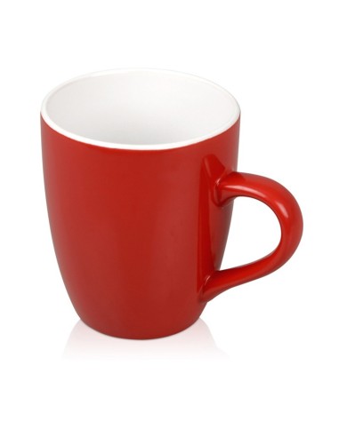 Порцеланова чаша за топли напитки, червена - 1