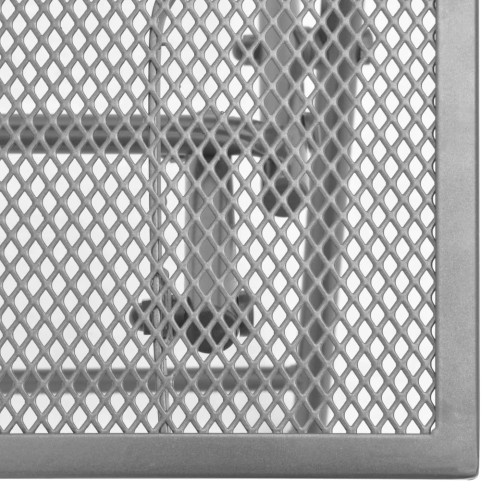 Шезлонги с маса, стомана, антрацит, 2 бр.