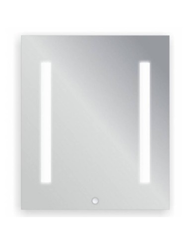 Огледало за баня с вградено LED осветление 60х70см INTER CERAMIC - 1