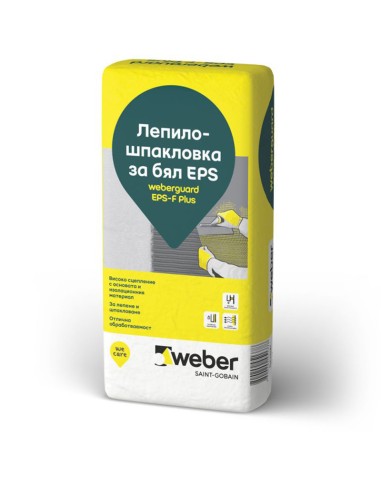 Лепило-шпакловка за бял weberguard EPS-F Plus WEBER - 1