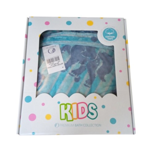 Детски халат Пони 8-10 години син BULGARIA TEX