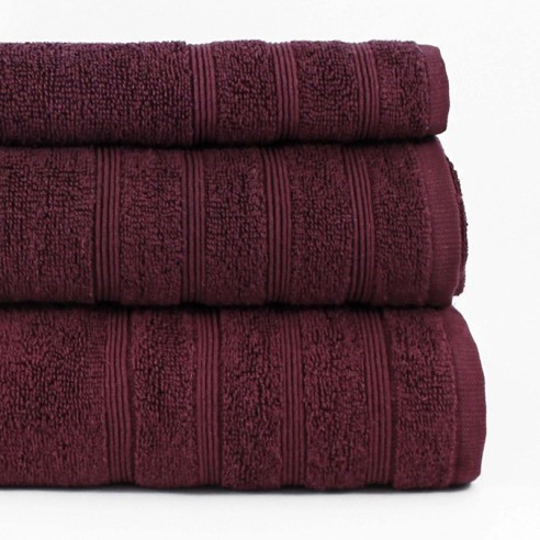 Хавлия за баня 70x140 см Ню Уейв бордо BULGARIA TEX