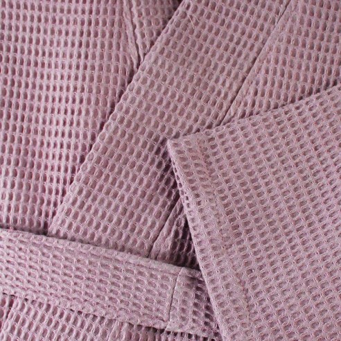 Халат Waffle за SPA размер S/M лила BULGARIA TEX